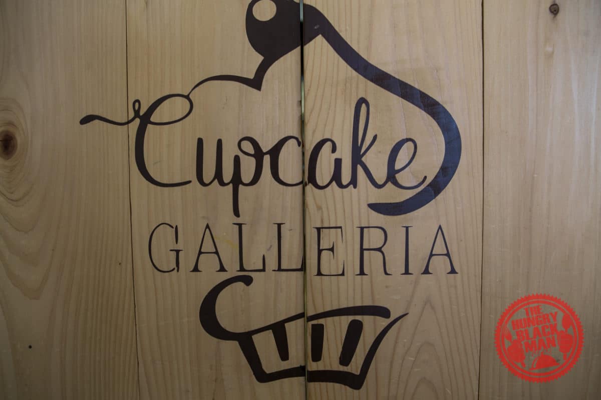 Cupcake Wooden Door