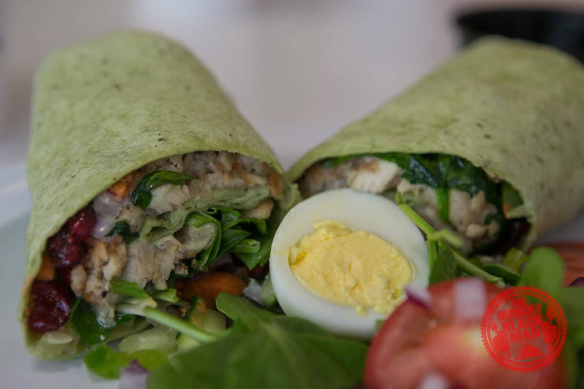 spinach wrap